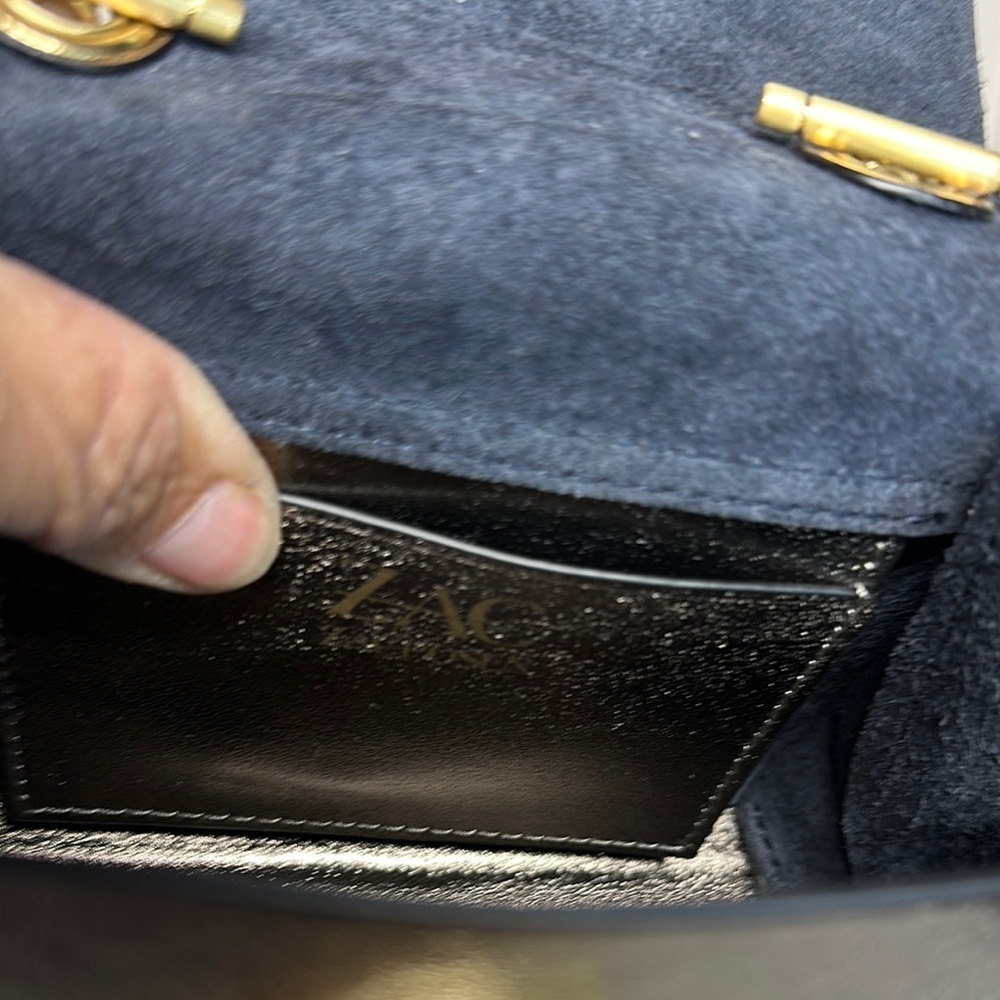 Zac Zac Posen Eartha Mini Gold Crossbody Bag MSRP398 - Picture 10 of 16